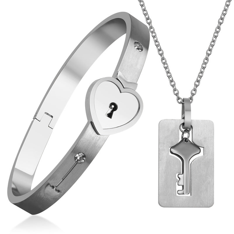 Lock Key Bracelet 