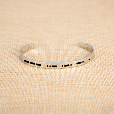 JOURNEY Morse Code Bracelet